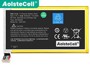 Battery for Amazon Kindle Fire HD 3rd