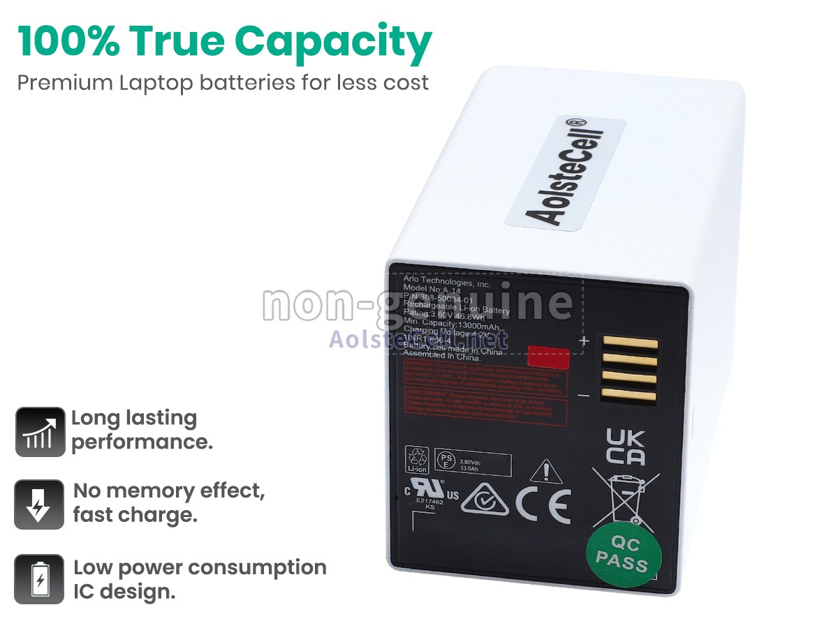 Battery for Arlo Pro 3 XL