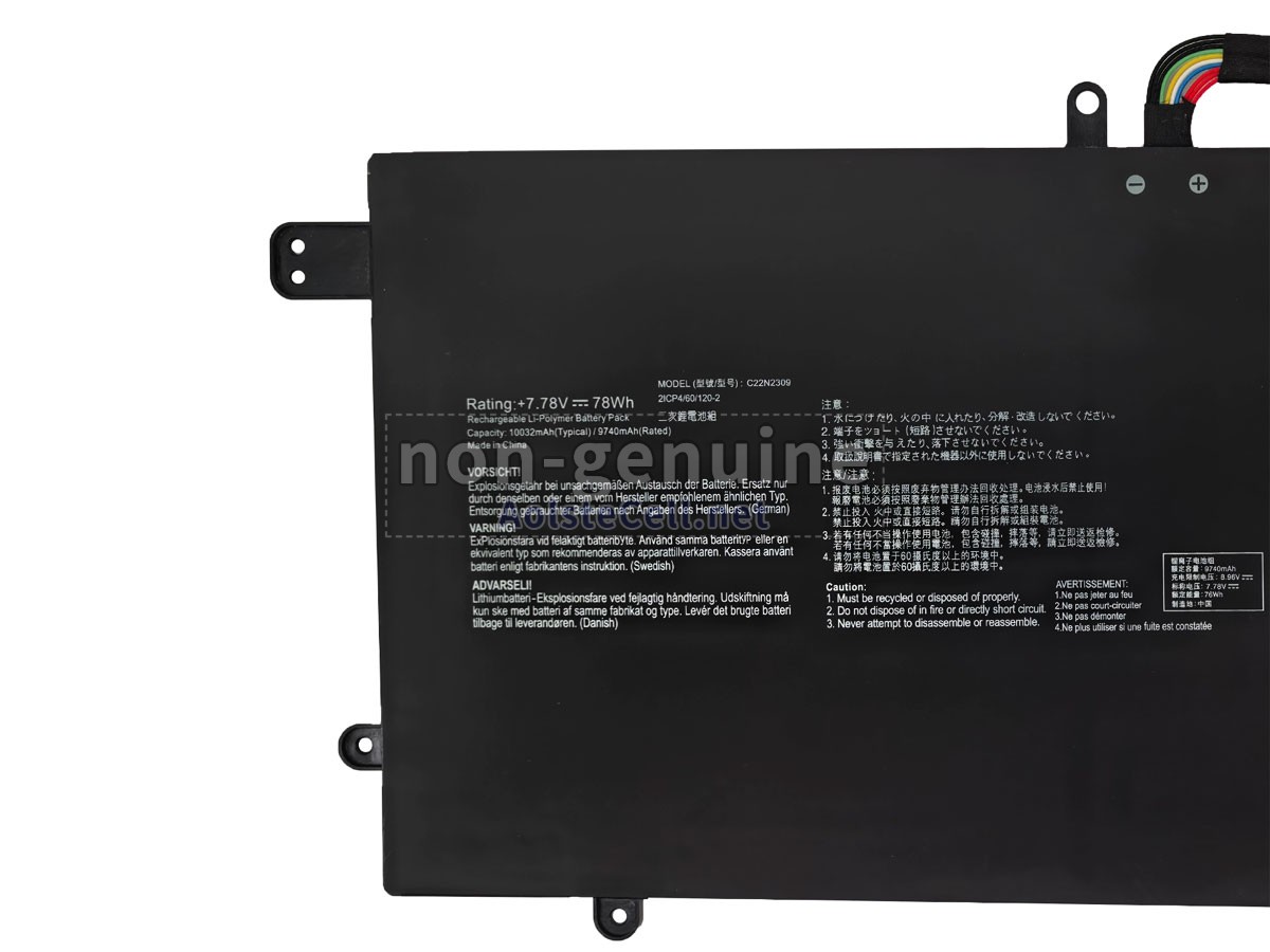 battery replacement Asus TUF GAMING A14 FA401UU-RG011W