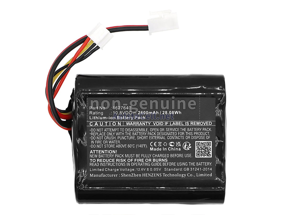battery replacement Bissell 1627238