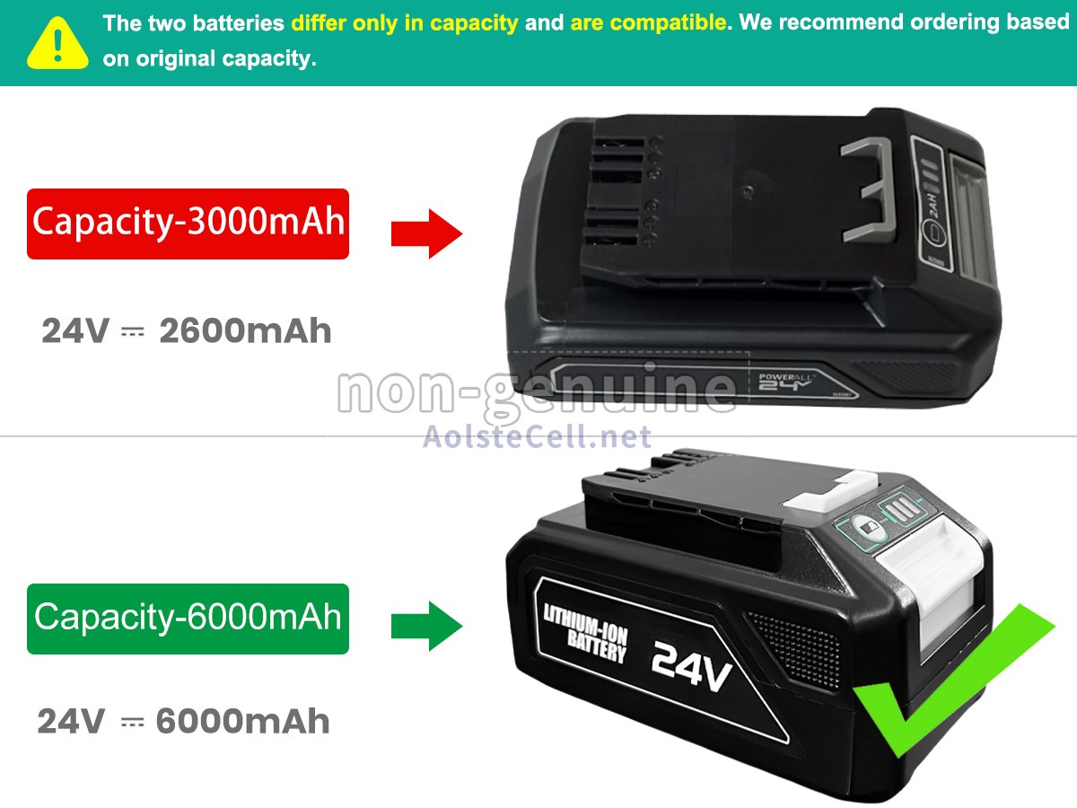 Battery for Bissell 3797W