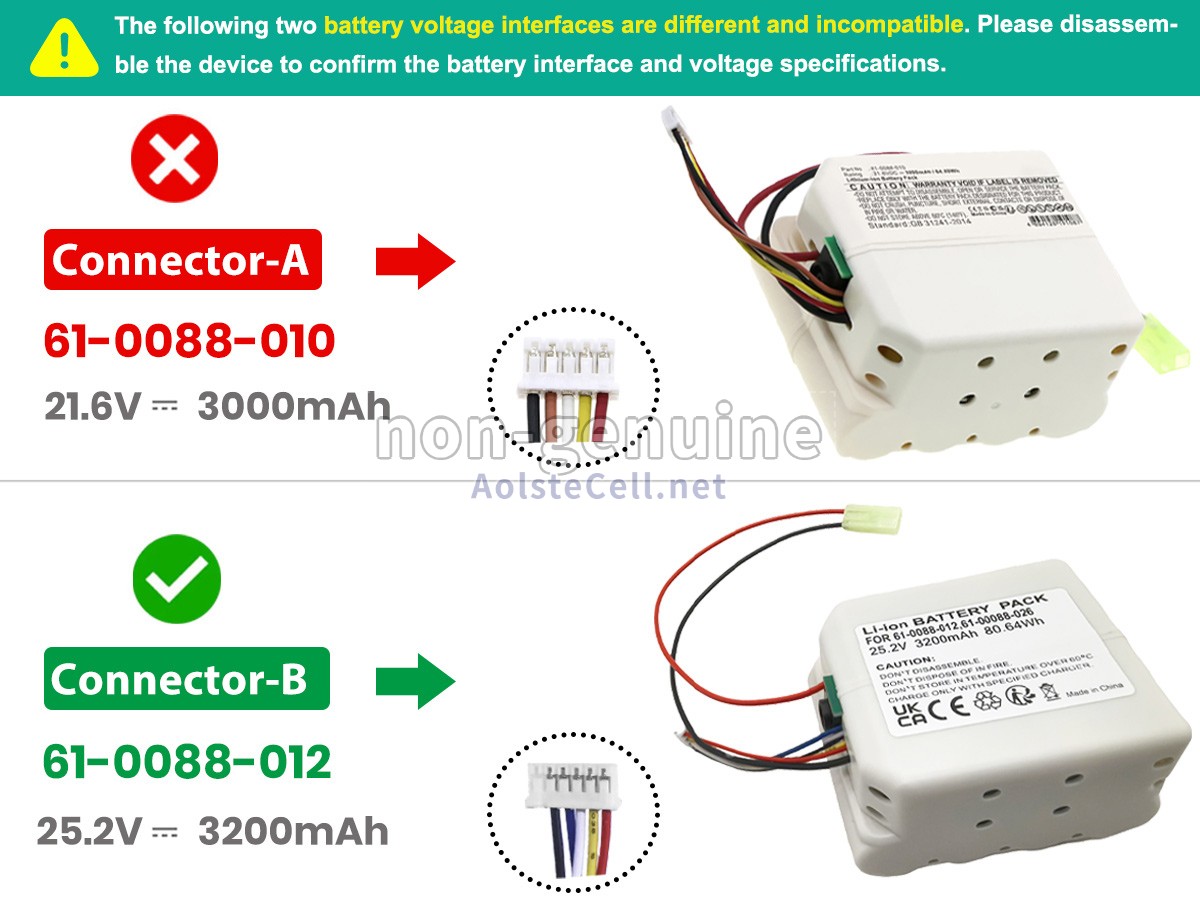 Battery for Bissell ICONpet Cordless 2288