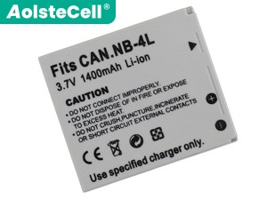 Battery for Canon PowerShot SD400