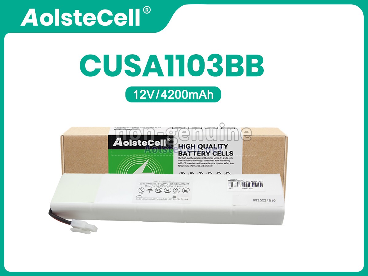 Battery for CardiAid 110878-O