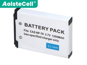 Battery for Casio Exilim Zoom EX-Z150RD