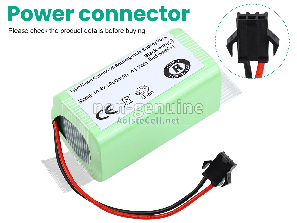 Battery for Cecotec CMICR18650F8M7-4S1P