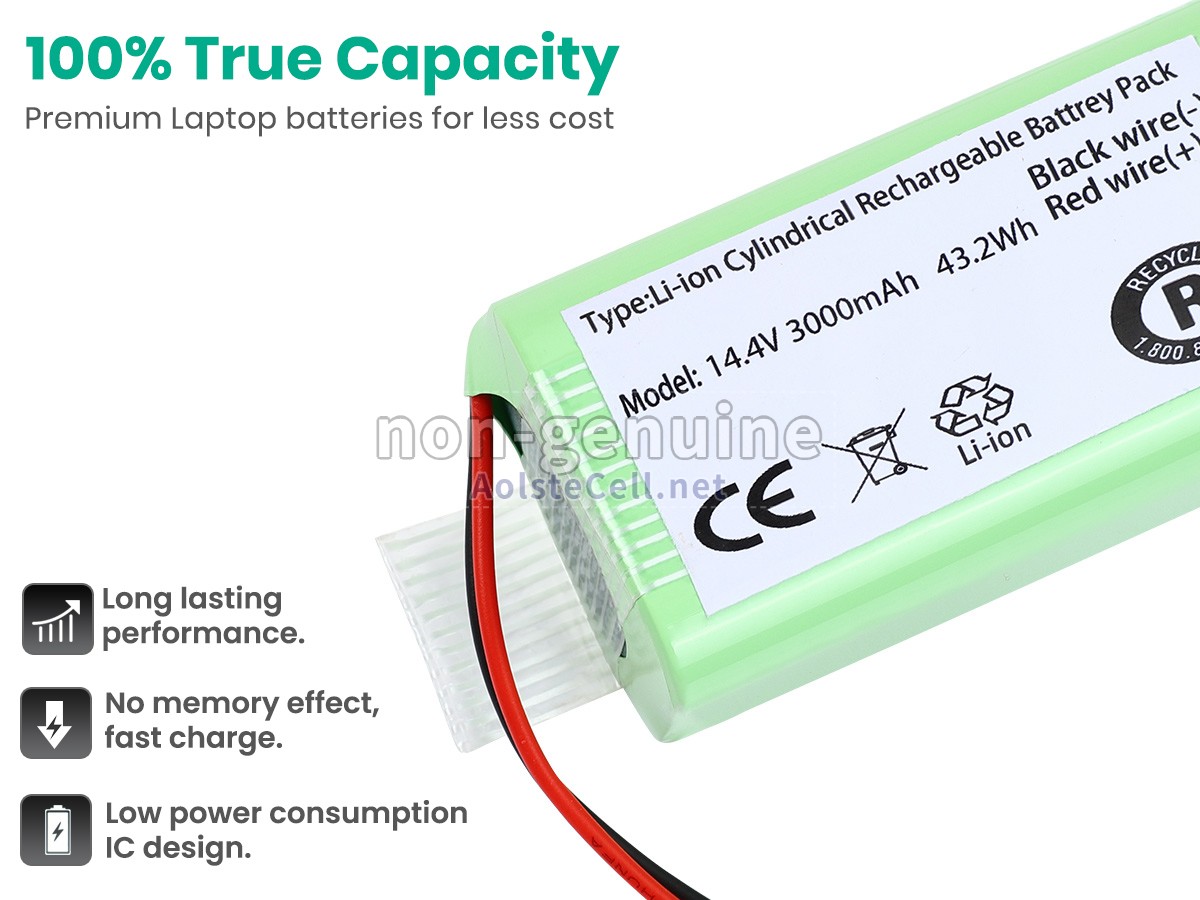 Battery for Cecotec CMICR18650F8M7-4S1P