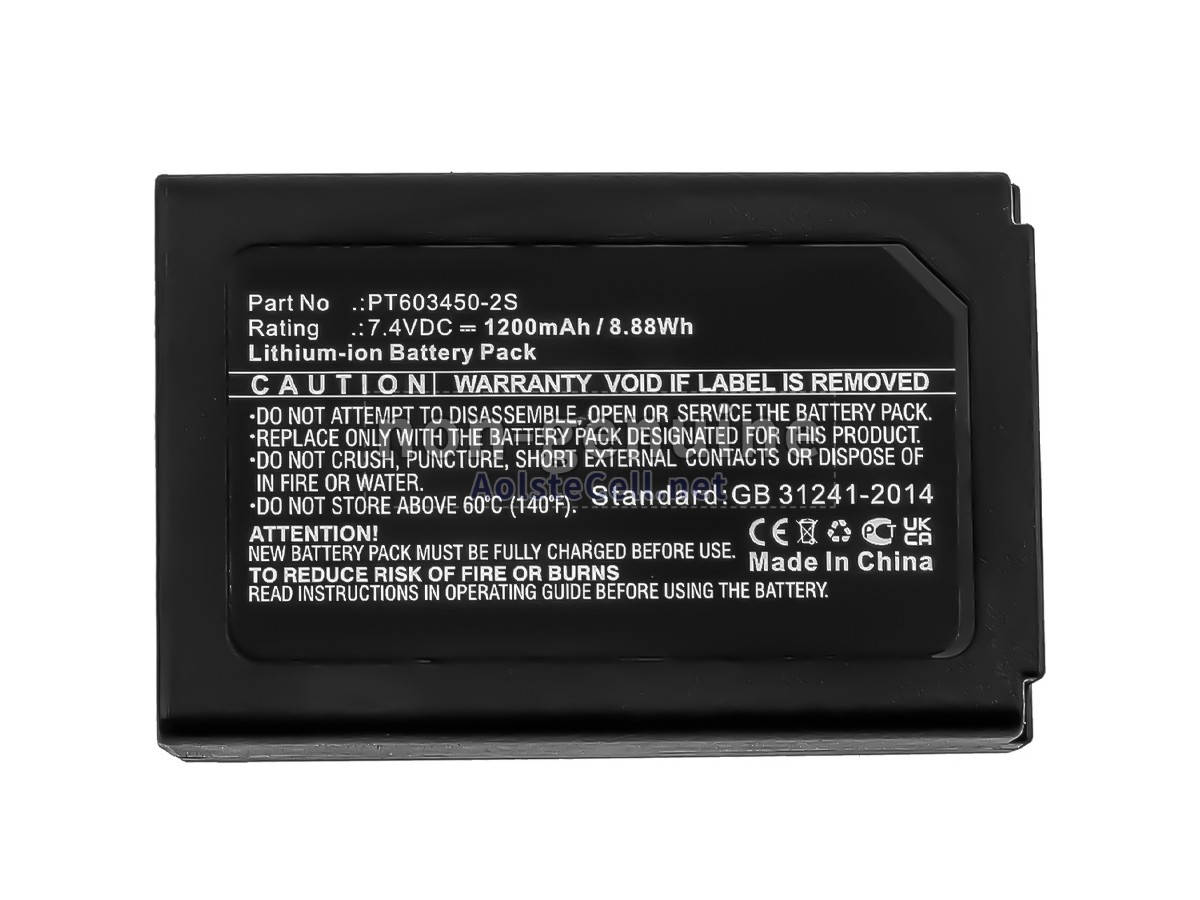 Battery for CEM PT603450-2S