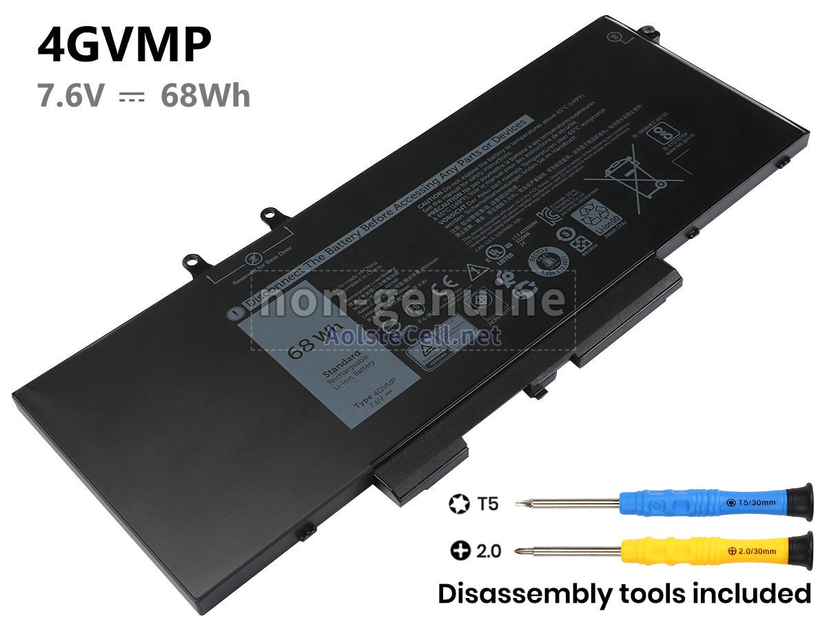 battery replacement Dell 4GVMP
