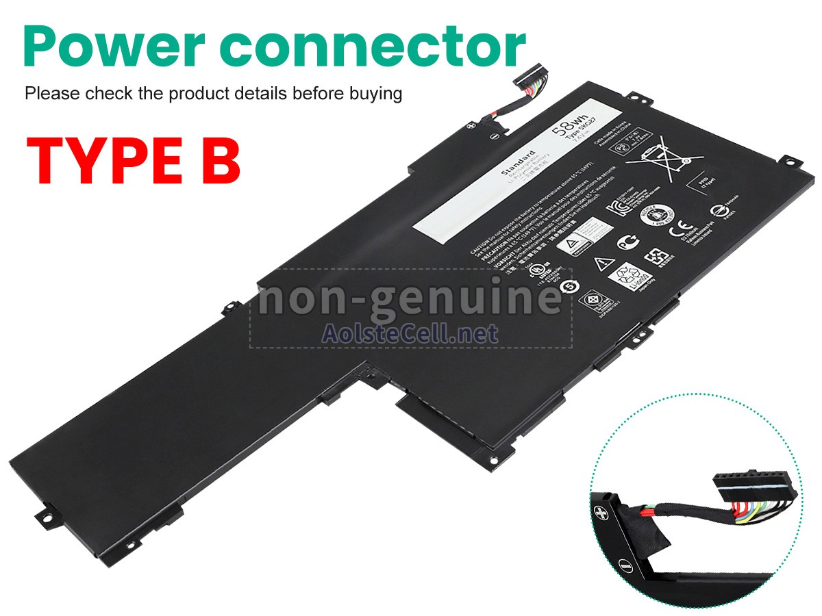 battery replacement Dell Inspiron 14 7000