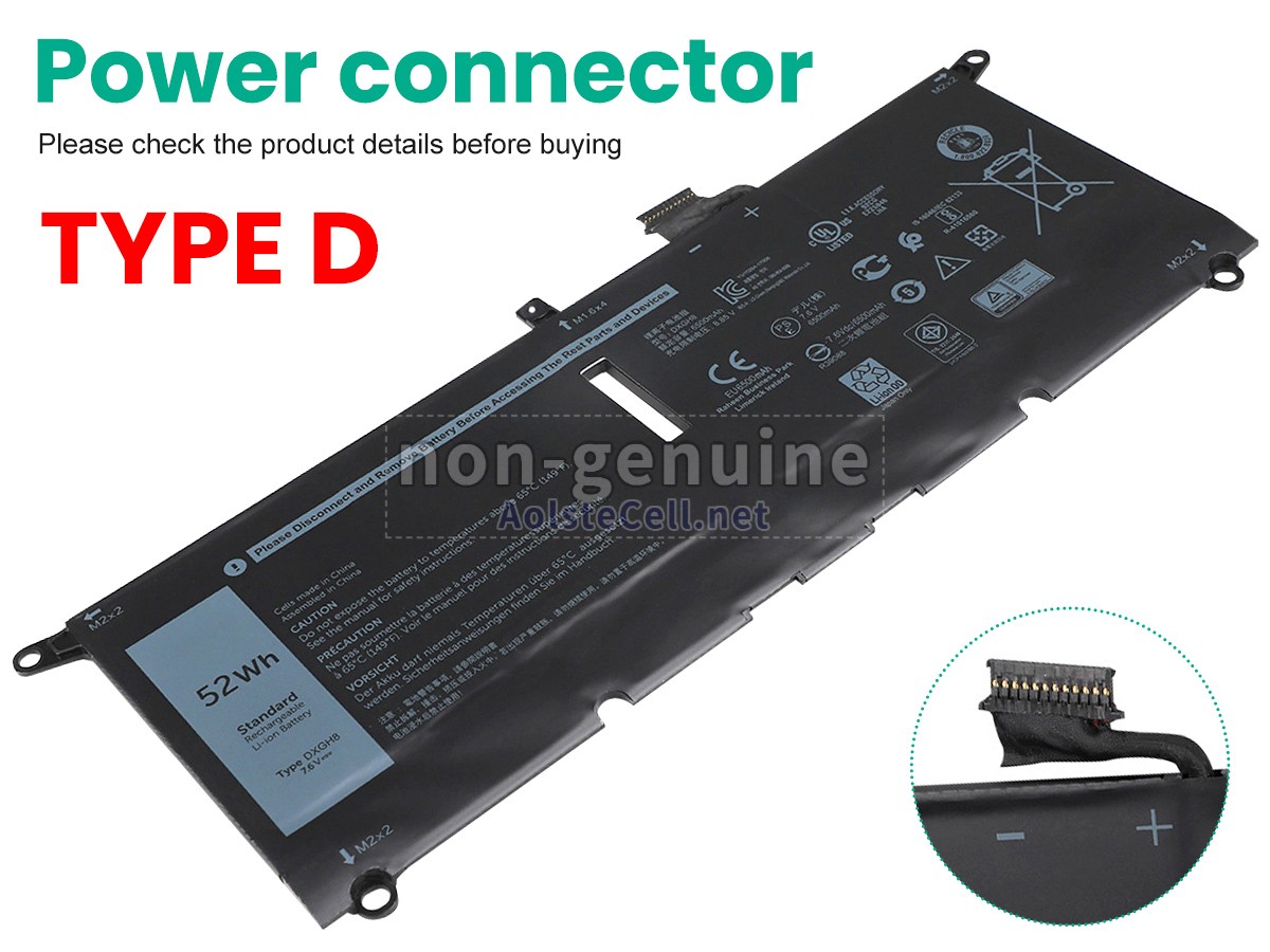 battery replacement Dell Inspiron 14 7000