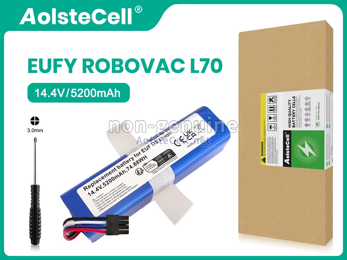 battery replacement Eufy INR18650M26-4S2P