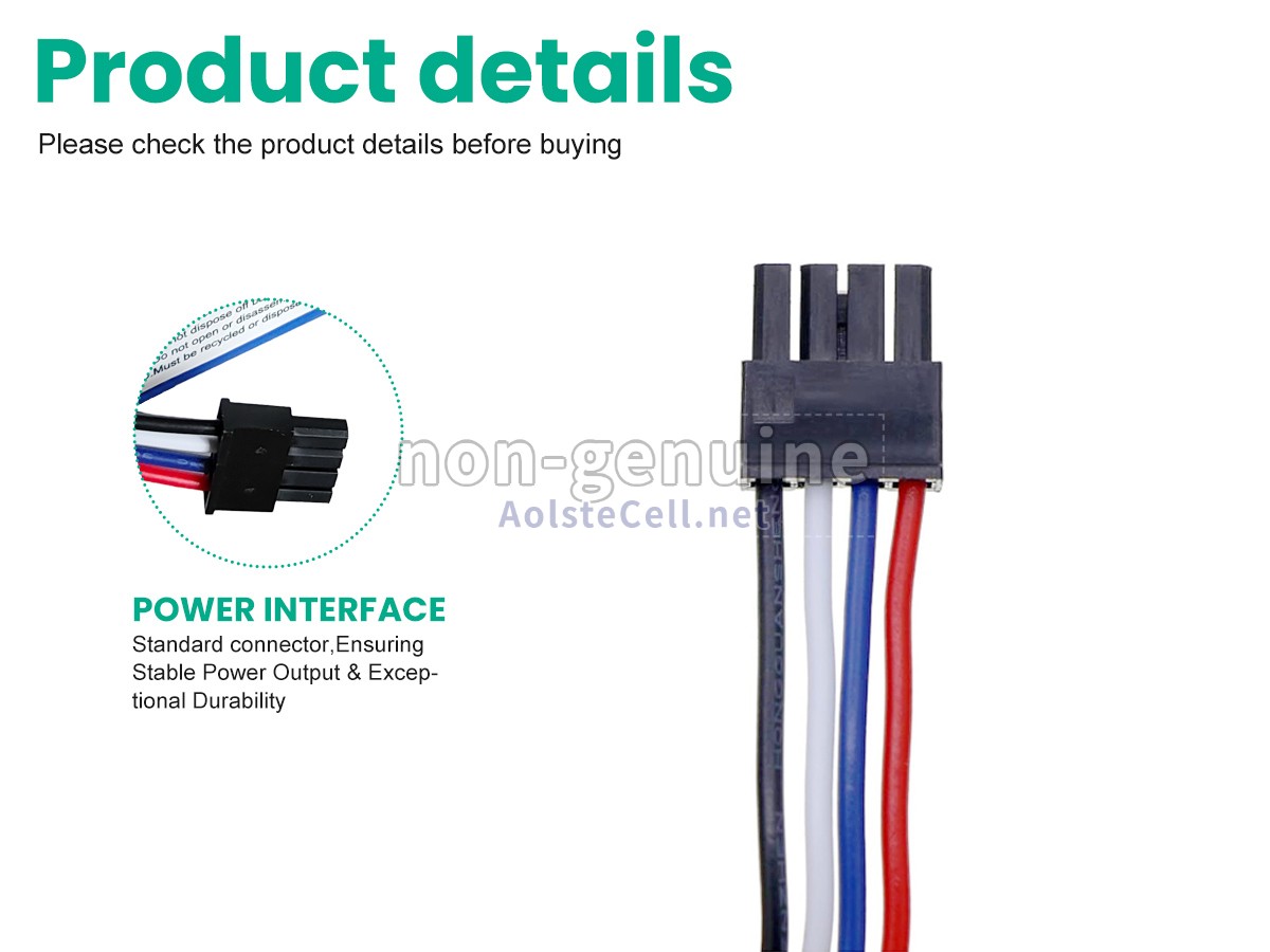 battery replacement Eufy INR18650M26-4S2P