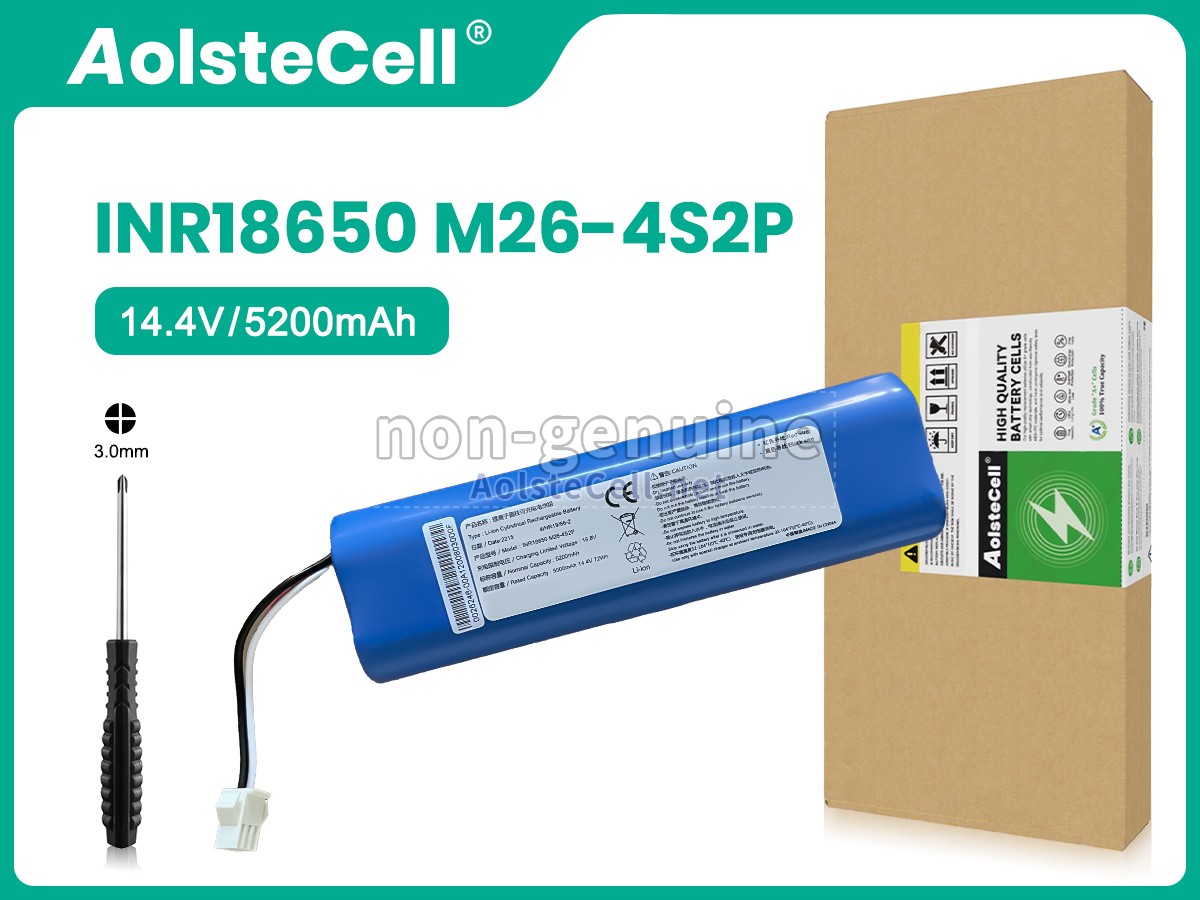 battery replacement Eufy INR18650M26-4S2P