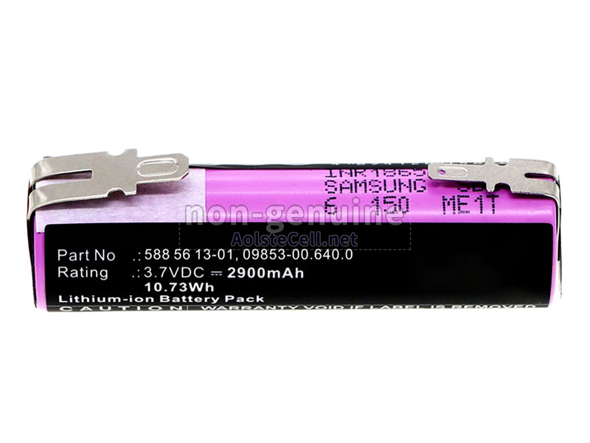 battery replacement Gardena TELESCOPIC HANDLE AND WHEELS