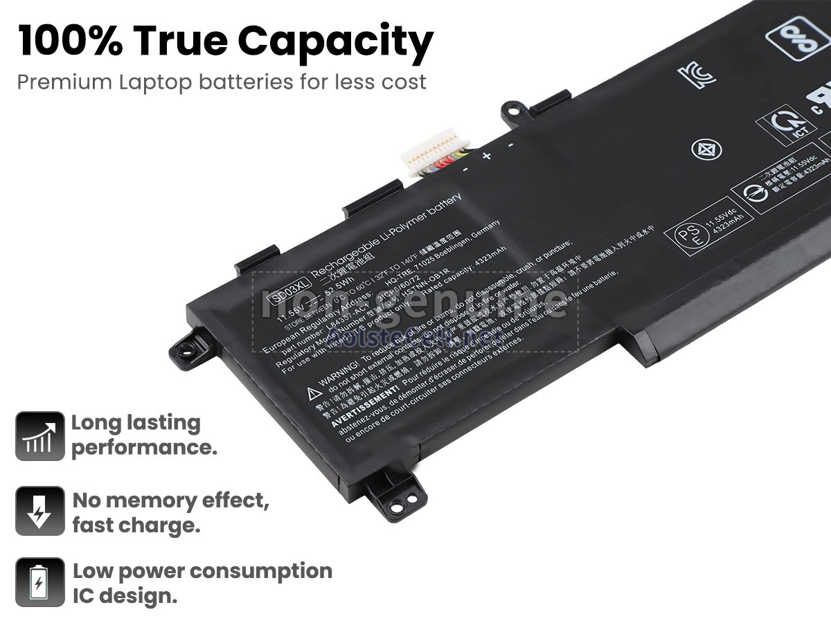 battery replacement HP SD03XL