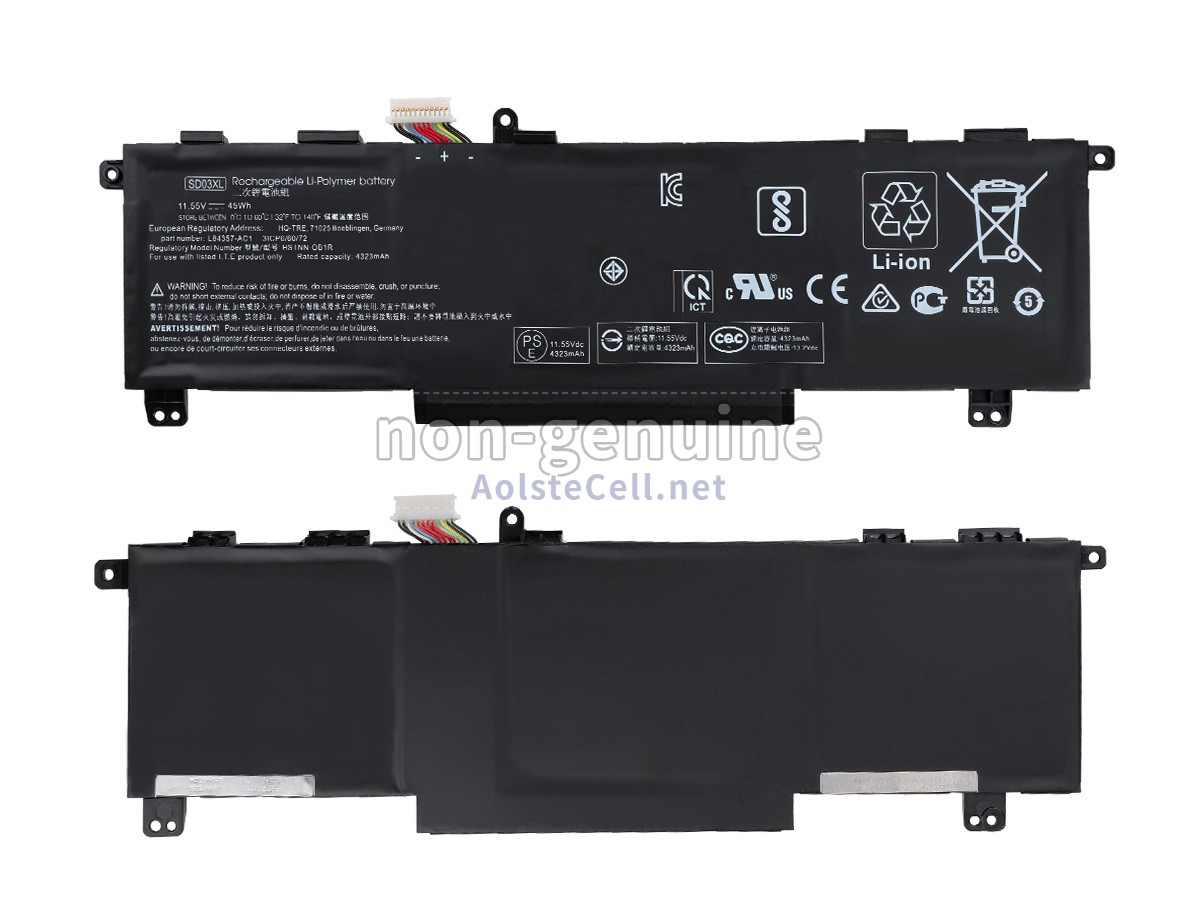 battery replacement HP SD03XL