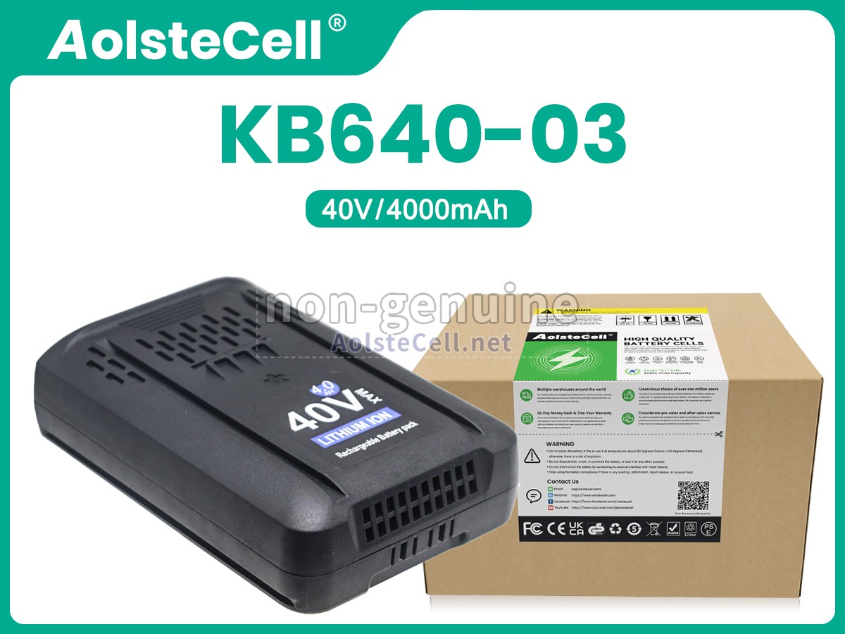 Battery for Kobalt KRC60-06