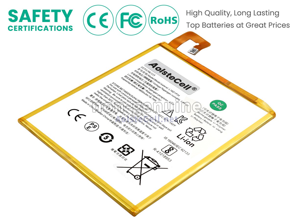 battery replacement Lenovo TB-8704V
