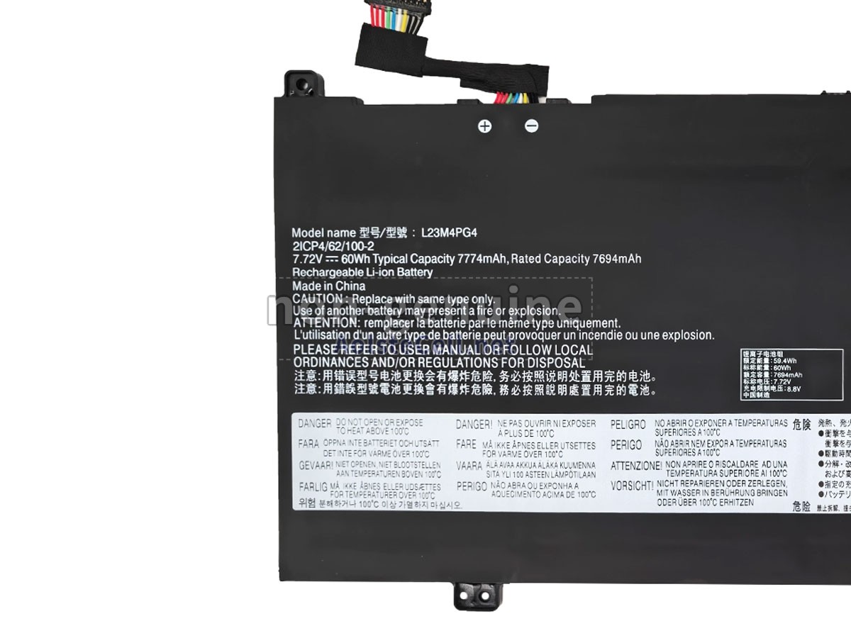 battery replacement Lenovo 5B11N50695