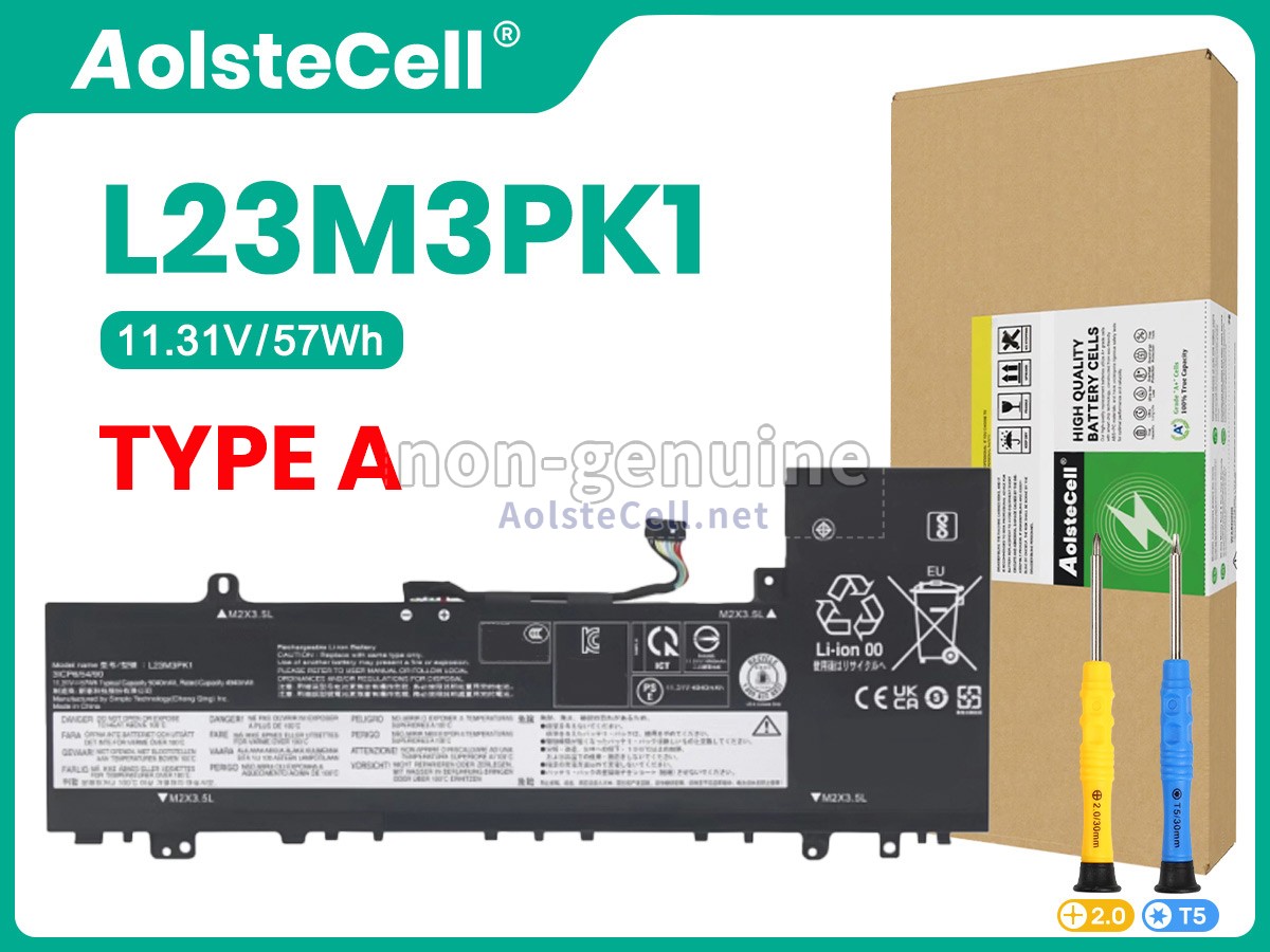 battery replacement Lenovo IdeaPad SLIM 5 15IRH9-83G10010RM