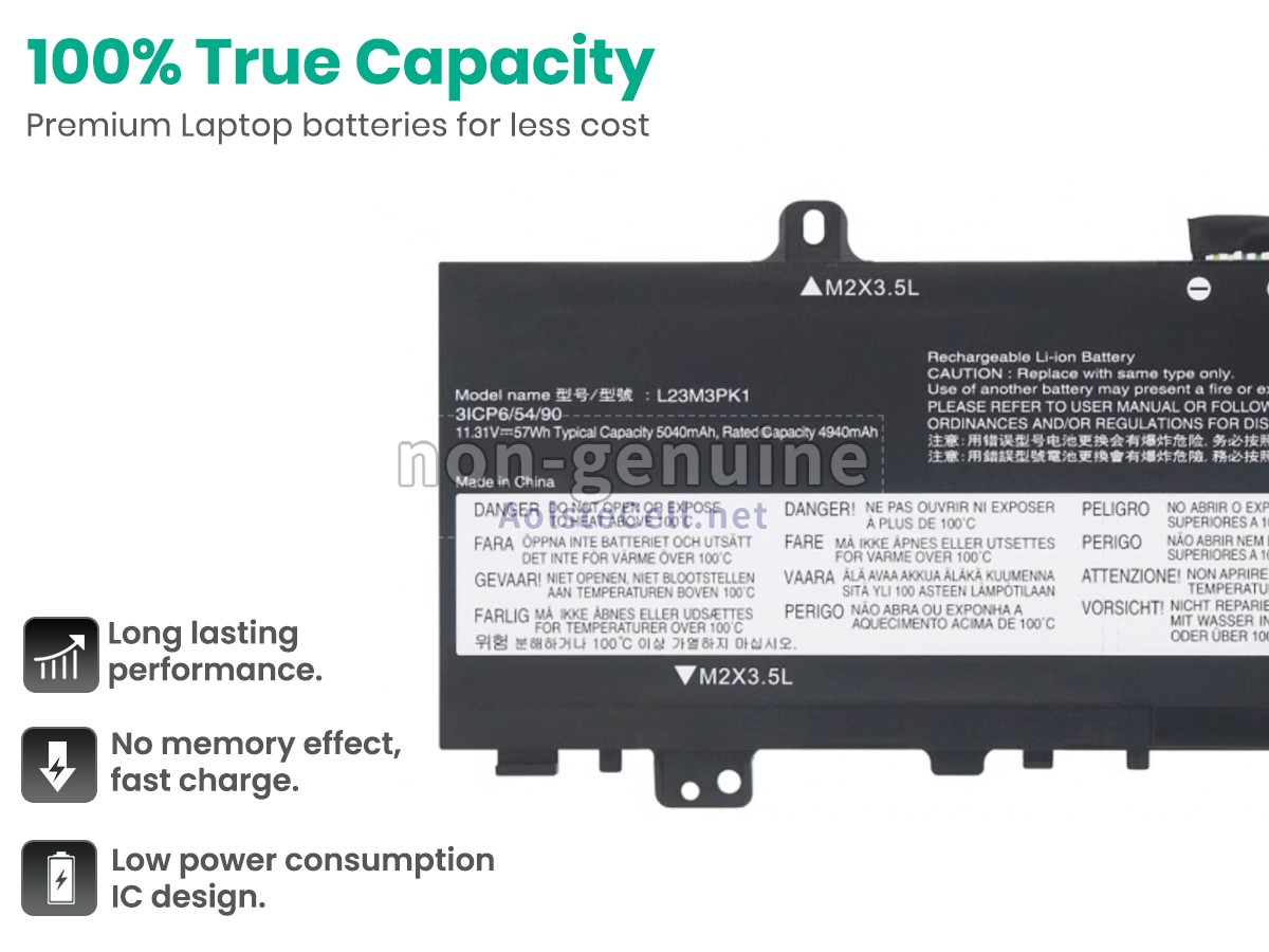 battery replacement Lenovo IdeaPad SLIM 5 15IRH9-83G10010RM
