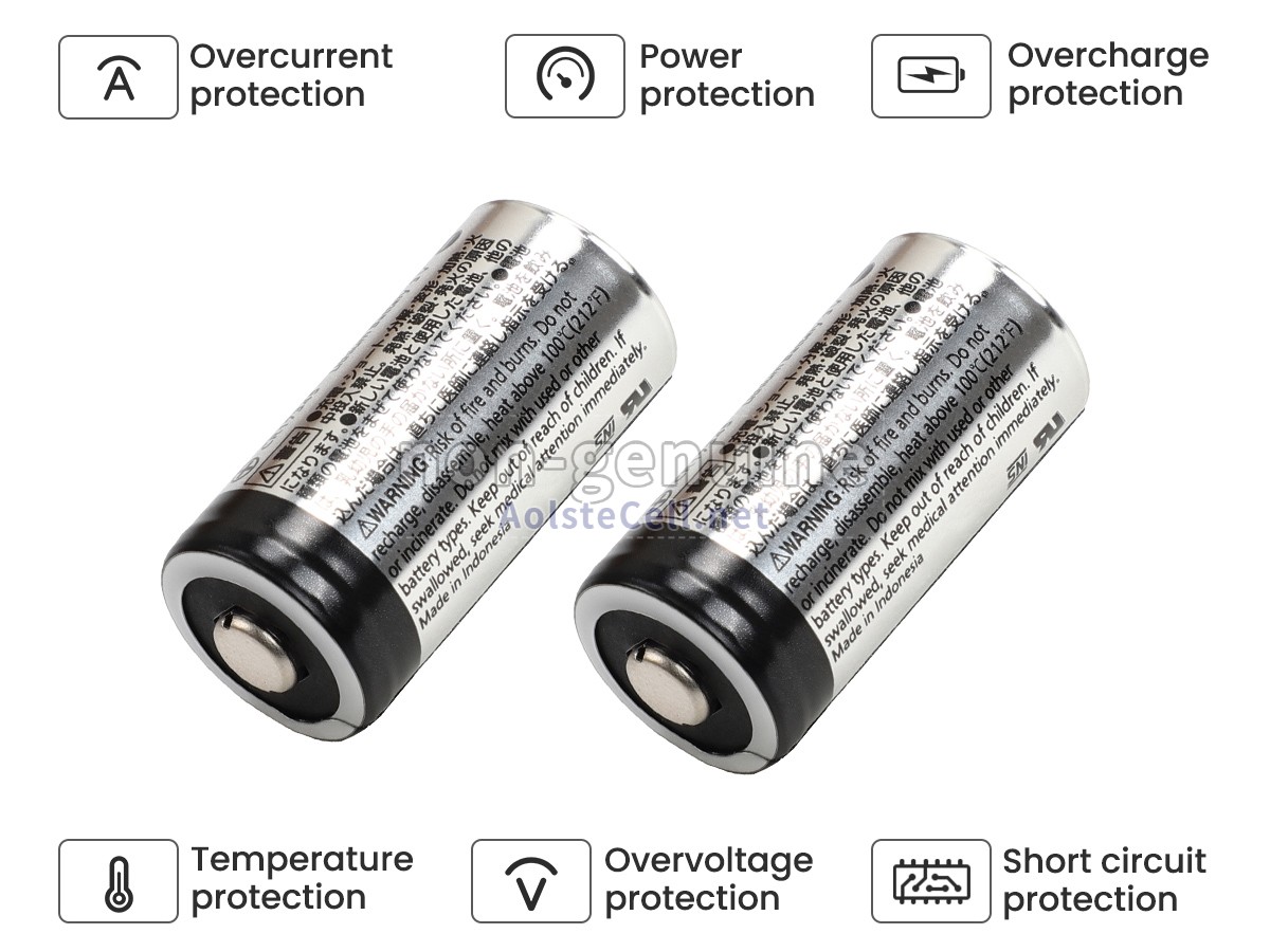 battery replacement Panasonic CR17345