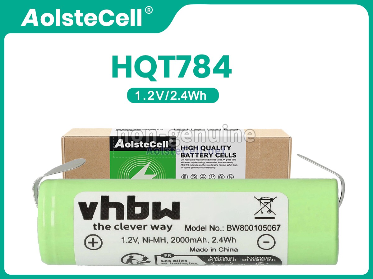Battery for Philips HQT788