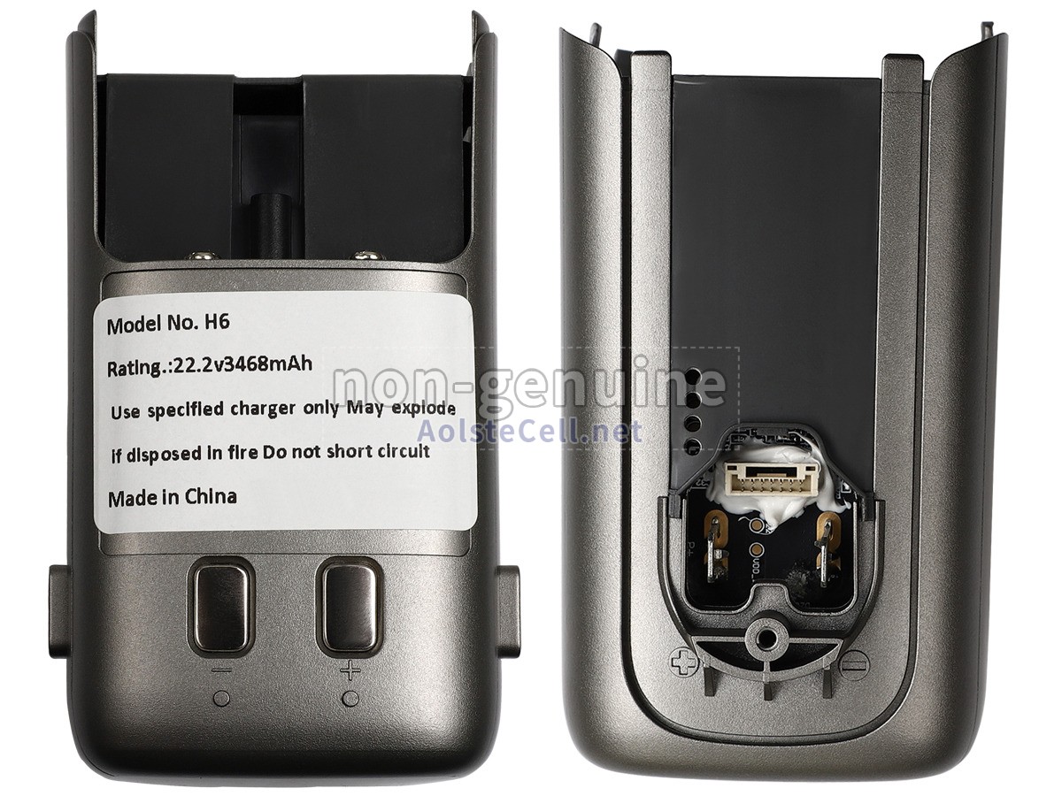 battery replacement Roborock H6