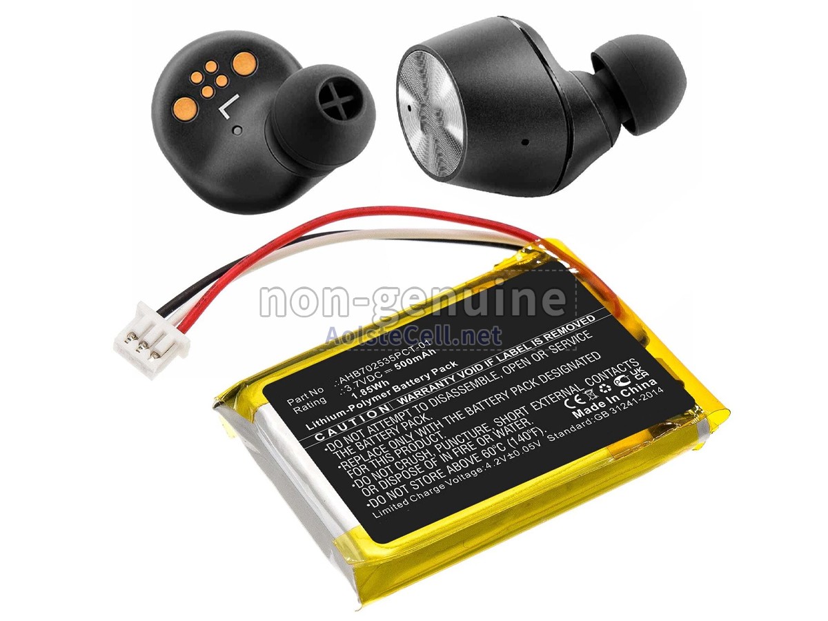 battery replacement Sennheiser AHB702535PCT-01