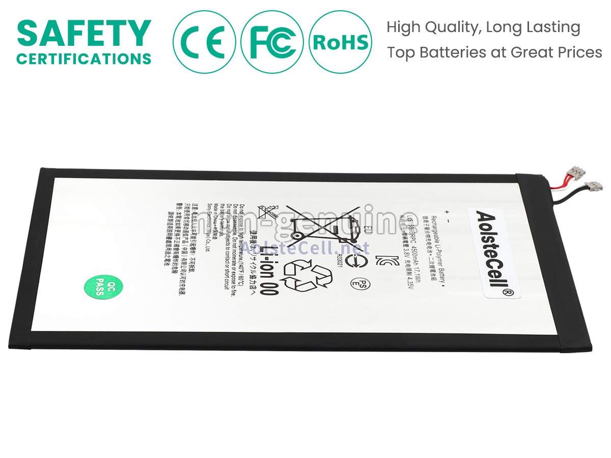 battery replacement Sony LIS1569ERPC