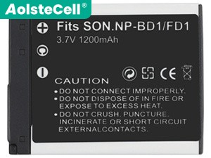 Battery for Sony DSC-TX1/P