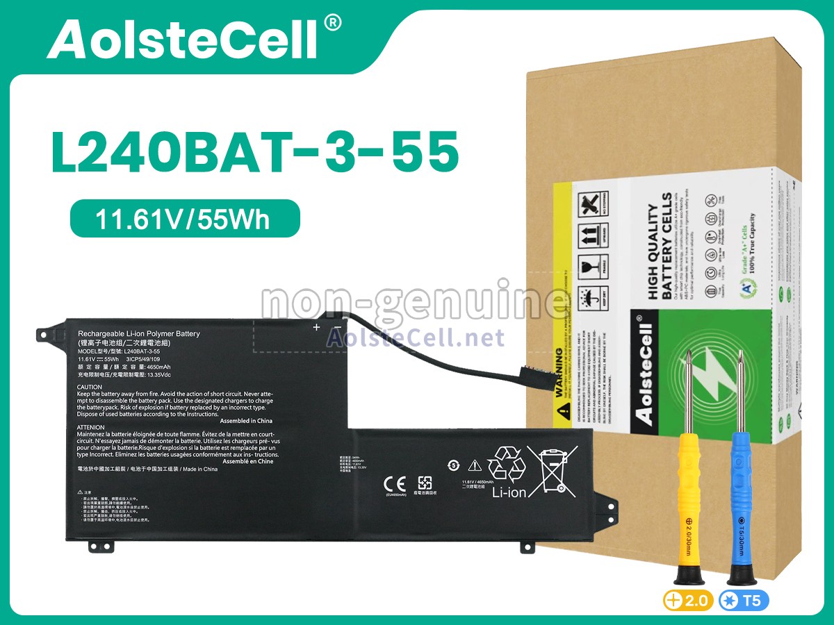 Battery for SYSTEM76 L240BAT-3-55