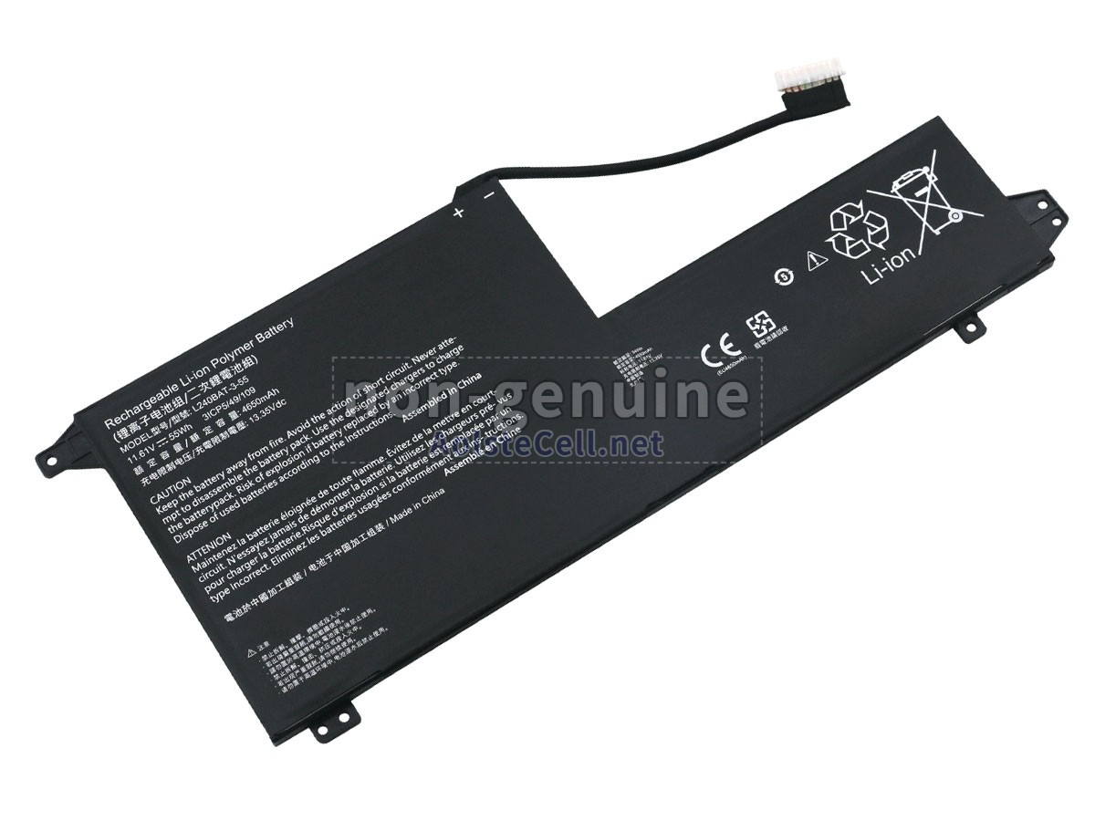 Battery for SYSTEM76 L240BAT-3-55