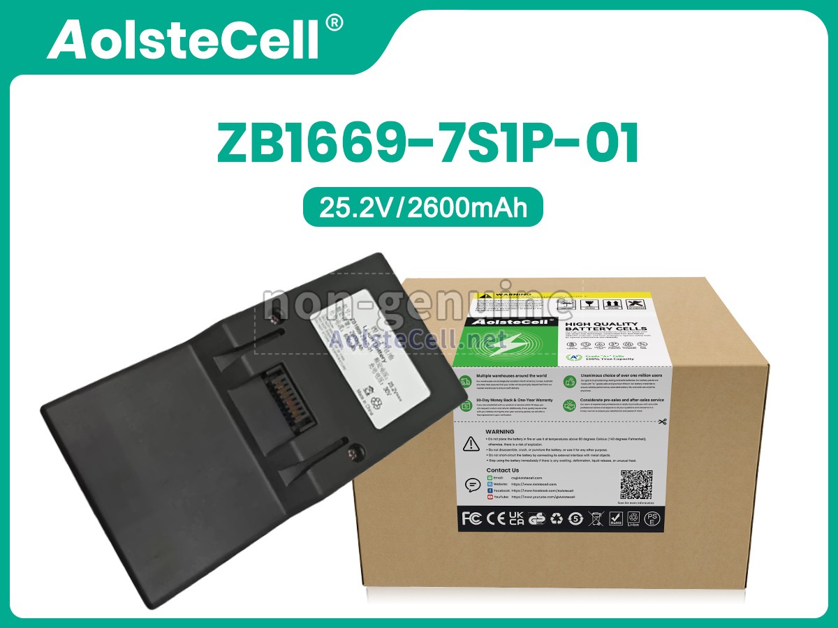 Battery for TEK ZB1669-7S1P-01